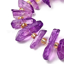 Natural Quartz Crystal Beads Strands&nbsp;G-F800-E