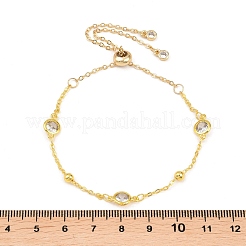Brass Cable Chains Slider Bracelets&nbsp;BJEW-JB11813