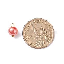 Glass Pearl Pendants&nbsp;PALLOY-JF01880-04