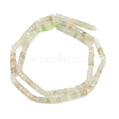Natural Green Rutilated Quartz Beads Strands&nbsp;G-G345-C03-2x4mm