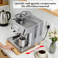 Bamboo Coffee Machine Display Bases&nbsp;ODIS-WH0038-326