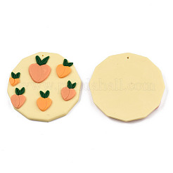 Handmade Polymer Clay Pendants&nbsp;X-CLAY-N010-012