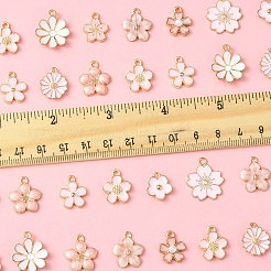40Pcs 10 Styles Alloy Enamel Charms&nbsp;ENAM-FS0002-33