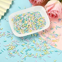 50G Baking Paint Glass Twisted Bugle Beads&nbsp;GLAA-SZ0002-06
