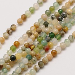 Natural Indian Agate Bead Strands&nbsp;G-A130-3mm-K12