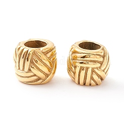 Ion Plating(IP)  304 Stainless Steel European Beads&nbsp;STAS-M298-01G