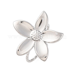 304 Stainless Steel Cuff Rings&nbsp;RJEW-D306-24P