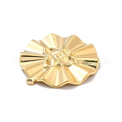 Ion Plating(IP) 304 Stainless Steel Pendants Rhinestone Settings&nbsp;STAS-B032-17G