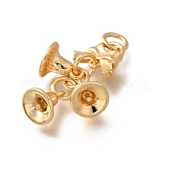 Brass Pendants&nbsp;KK-K378-55G