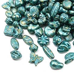 Antiqued Acrylic Beads&nbsp;AC-CBAAA05-01J