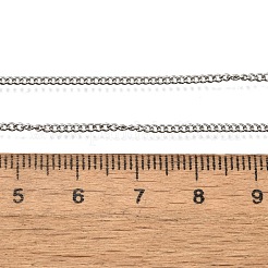 201 Stainless Steel Twisted Chain Necklaces&nbsp;NJEW-R023-09P