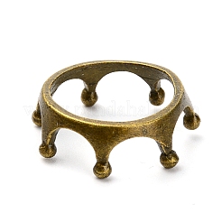 Alloy Open Back Bezel Cabochons&nbsp;PALLOY-WH0081-80C