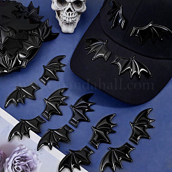80Pcs 2 Styles Imitation Leather Evil Wings Ornament Accessories&nbsp;WI-CL0001-03