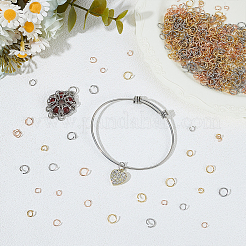 1200Pcs 12 Styles 304 Stainless Steel Open Jump Rings&nbsp;STAS-ME0001-75