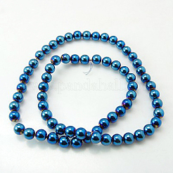 Non-Magnetic Synthetic Hematite Beads Strands&nbsp;G-C019-6mm