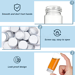 20Pcs Glass Bead Containers&nbsp;CON-BC0007-31B