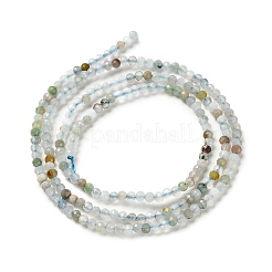 Natural Flower Amazonite Beads Strands&nbsp;G-RM2025-02B-2mm