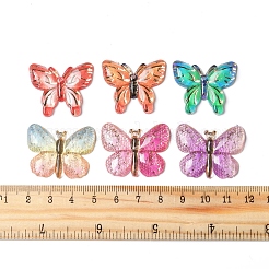 40Pcs 2 Styles Printed Translucent Acrylic  Pendants&nbsp;MACR-FS0002-04