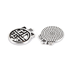 Tibetan Style Alloy Pendant Enamel Settings&nbsp;PALLOY-N160-68