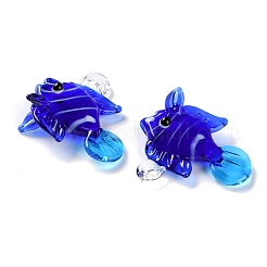 Handmade Lampwork Pendants&nbsp;LAMP-S068-09E