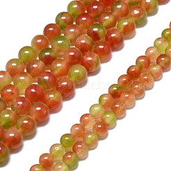 Natural Malaysia Jade Beads Strands&nbsp;G-L645-C01-4mm-25