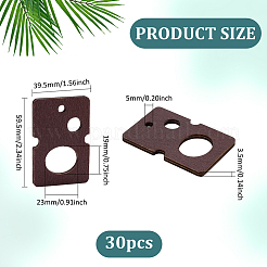 30Pcs Wood Thread Winding Boards&nbsp;AJEW-PH0012-44C