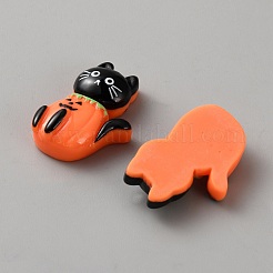 Halloween Opaque Resin Cabochons&nbsp;RESI-B029-02