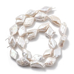 Natural Baroque Keshi Pearl Beads Strands&nbsp;PEAR-P064-12A-01A