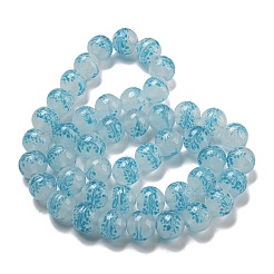 Handmade Lampwork Beads Strands&nbsp;LAMP-L079-05G