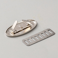 Iron Decorative Buckles&nbsp;LS-IFIN-WH0816-005P