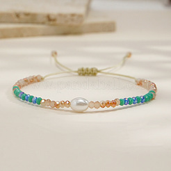 Bohemian Handmade Beaded Crystal Bracelets&nbsp;AY4302-1