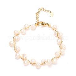 Natural Pearl Beaded Bracelets&nbsp;BJEW-D447-03G-01A
