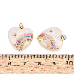 304 Stainless Steel Pave Crystal Rhinestone and Enamel Pendants&nbsp;STAS-T069-78