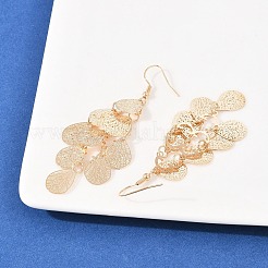 Brass Dangle Earrings&nbsp;EJEW-B157-02E-G
