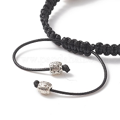 Synthetic Turquoise(Dyed) Tortoise Braided Bead Bracelet for Women&nbsp;BJEW-TA00225-02
