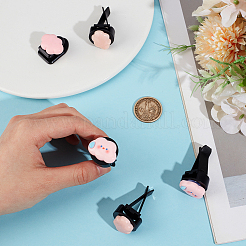 5Pcs Resin & Plastic Car Air Freshener Vent Clips&nbsp;HJEW-OC00138