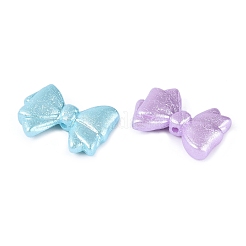 Spray Painted Textured Opaque Acrylic Beads&nbsp;OACR-N160-15