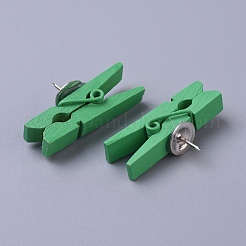 Wooden Craft Clips&nbsp;DIY-WH0148-42