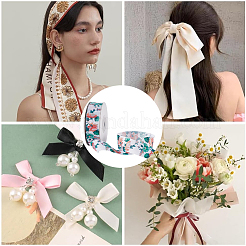 1 Roll Single Face Printed Polyester Grosgrain Ribbons&nbsp;SRIB-CY0001-12A