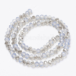 Electroplate Glass Beads Strands&nbsp;EGLA-A034-J10mm-E02