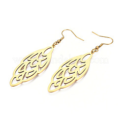 201 Stainless Steel Dangle Earrings&nbsp;STAS-S105-JN612-2