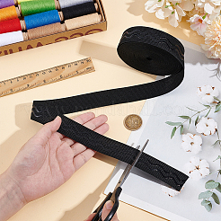 Polycotton Non Slip Knitted Cord&nbsp;SRIB-WH0011-254