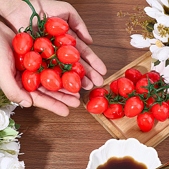 2Pcs Plastic Imitation Cherry Tomato&nbsp;AJEW-SP0004-32
