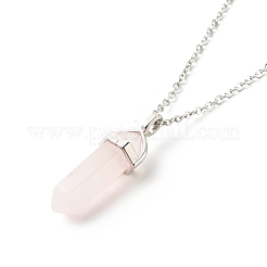 Bullet and Butterfly Pendant Necklaces Set for Women Gift&nbsp;NJEW-JN03652