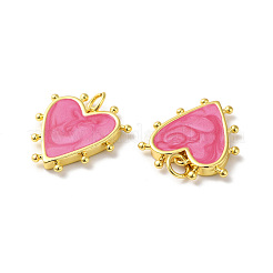 Rack Plating Brass Enamel Pendants&nbsp;X-KK-D074-03G-04