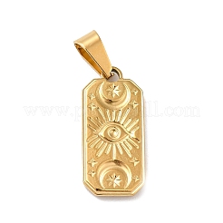 PVD Vacuum Plating 304 Stainless Steel Pendants&nbsp;X-STAS-F277-25G