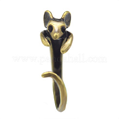 Mouse Alloy Cuff Rings&nbsp;WGAF3DE-02