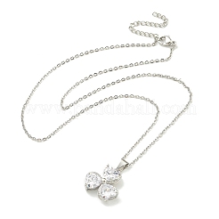 304 Stainless Steel Cable Chain Necklaces&nbsp;NJEW-H040-14P