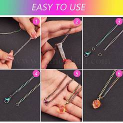 DIY Chain Jewelry Set Making Kit&nbsp;STAS-SZ0002-31