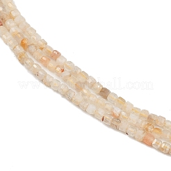 Heated Natural Citrine Beads Strands&nbsp;G-RM241221-K23